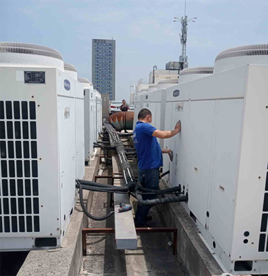 石家庄中央空调制热和不制冷系统维修方法